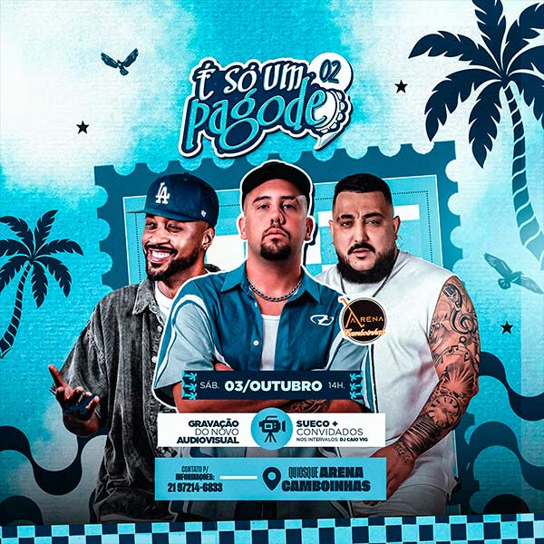 É Só Um Pagode - Gravação do Audiovisual Sueco
