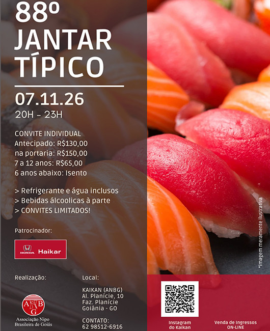 88º JANTAR TÍPICO - ANBG