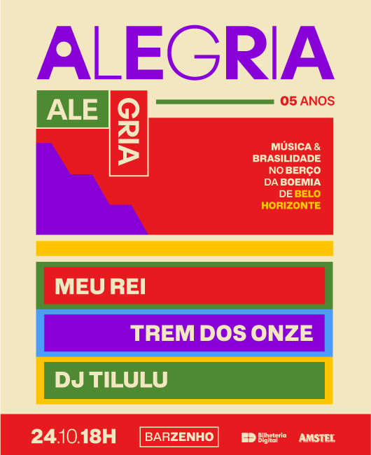 Alegria, Alegria! 5 Anos