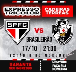 CADEIRA EXPRESSO TRICOLOR – SPFC X VASCO