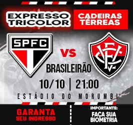 CADEIRA EXPRESSO TRICOLOR – SPFC X VITORIA