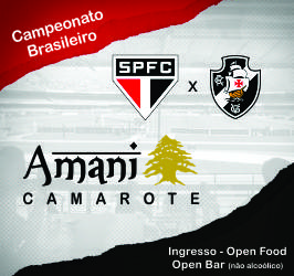 CAMAROTE AMANI – SPFC X VASCO