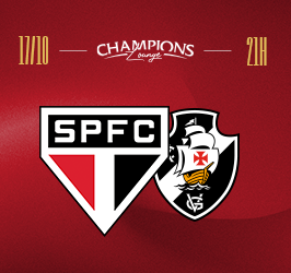 CAMAROTE CHAMPIONS LOUNGE – SÃO PAULO X VASCO
