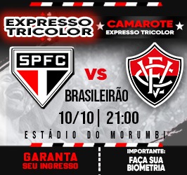 CAMAROTE EXPRESSO TRICOLOR – SPFC X VITORIA