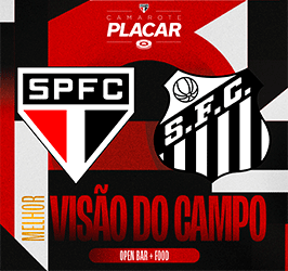 CAMAROTE PLACAR – SÃO PAULO X SANTOS