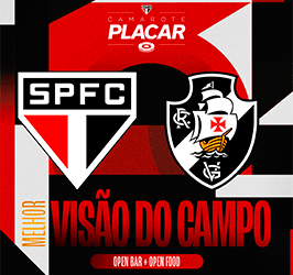 CAMAROTE PLACAR – SÃO PAULO X VASCO