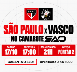 CAMAROTE SAO – SÃO PAULO x VASCO