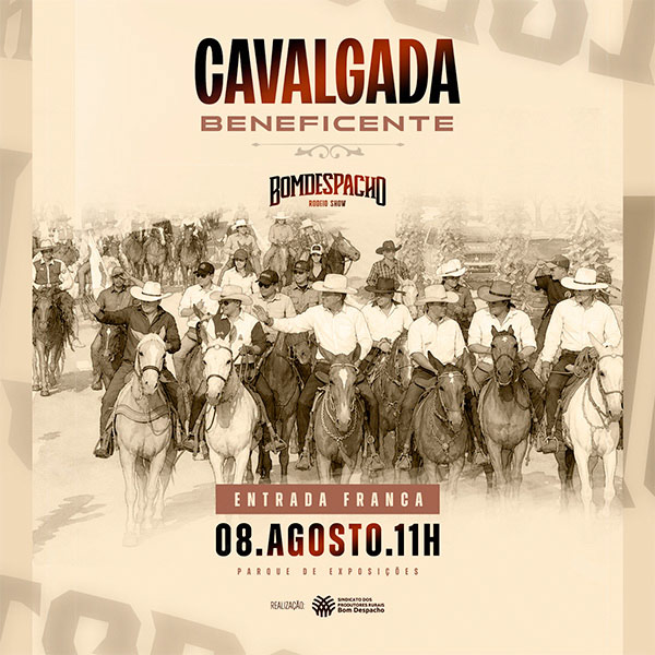 Cavalgada Beneficente - Bom Despacho Rodeio Show