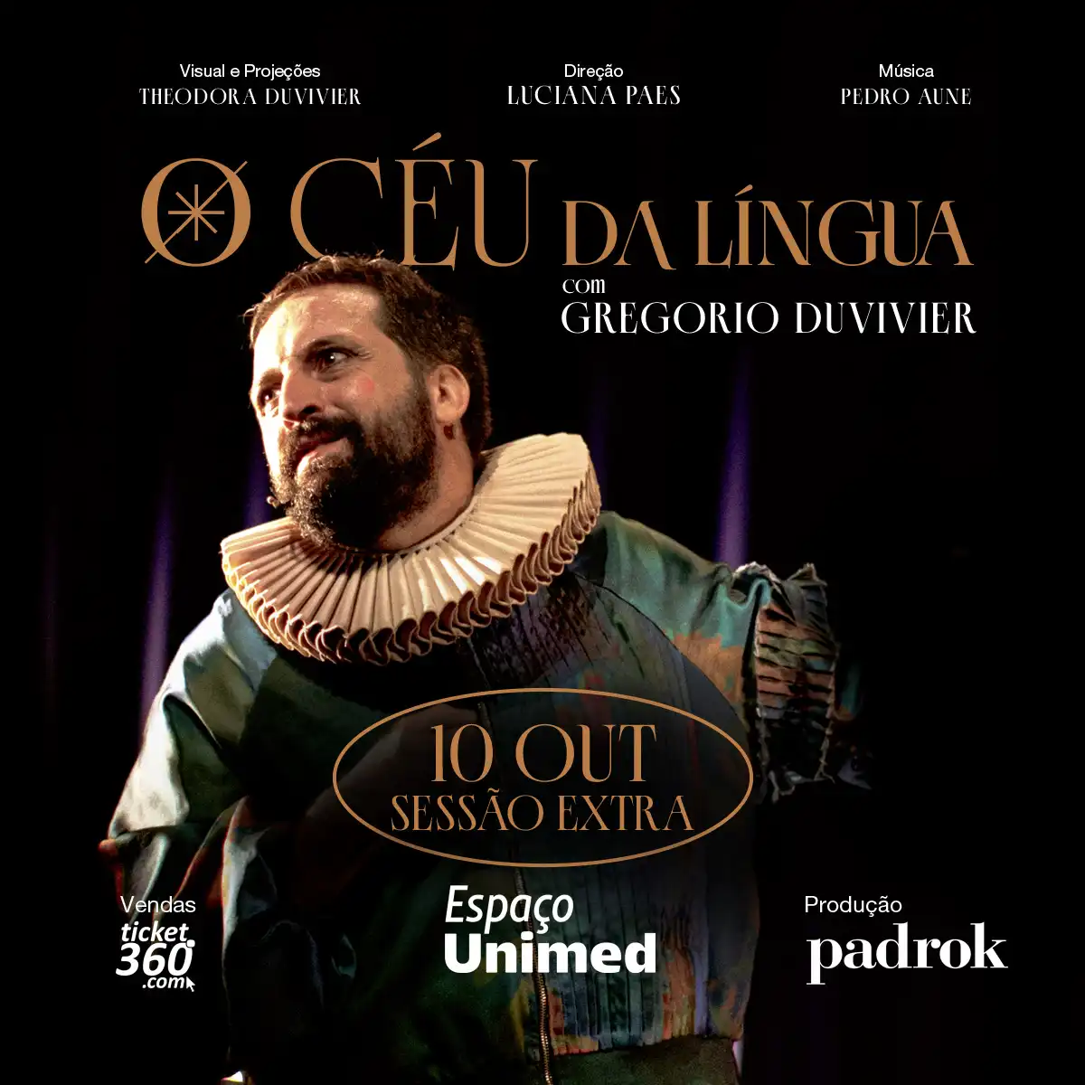 Gregorio Duvivier O Céu da Língua Sessão Extra