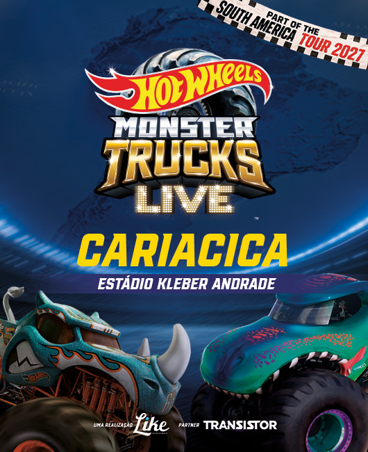 HOT WHEELS MONSTER TRUCKS LIVE - 2027 | CARIACICA SESSÃO 18H30