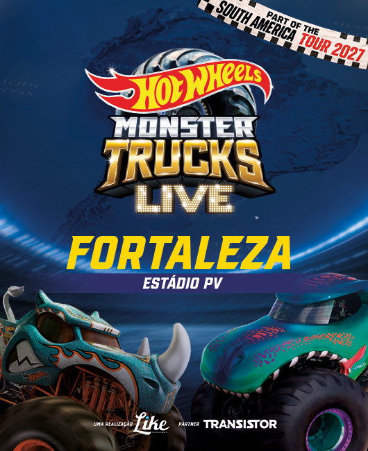 HOT WHEELS MONSTER TRUCKS LIVE - 2027 | FORTALEZA SESSÃO 18H
