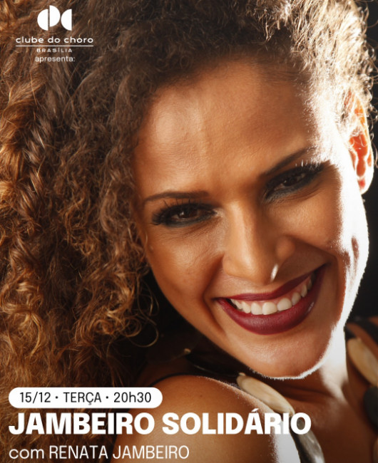 JAMBEIRO SOLIDÁRIO com RENATA JAMBEIRO