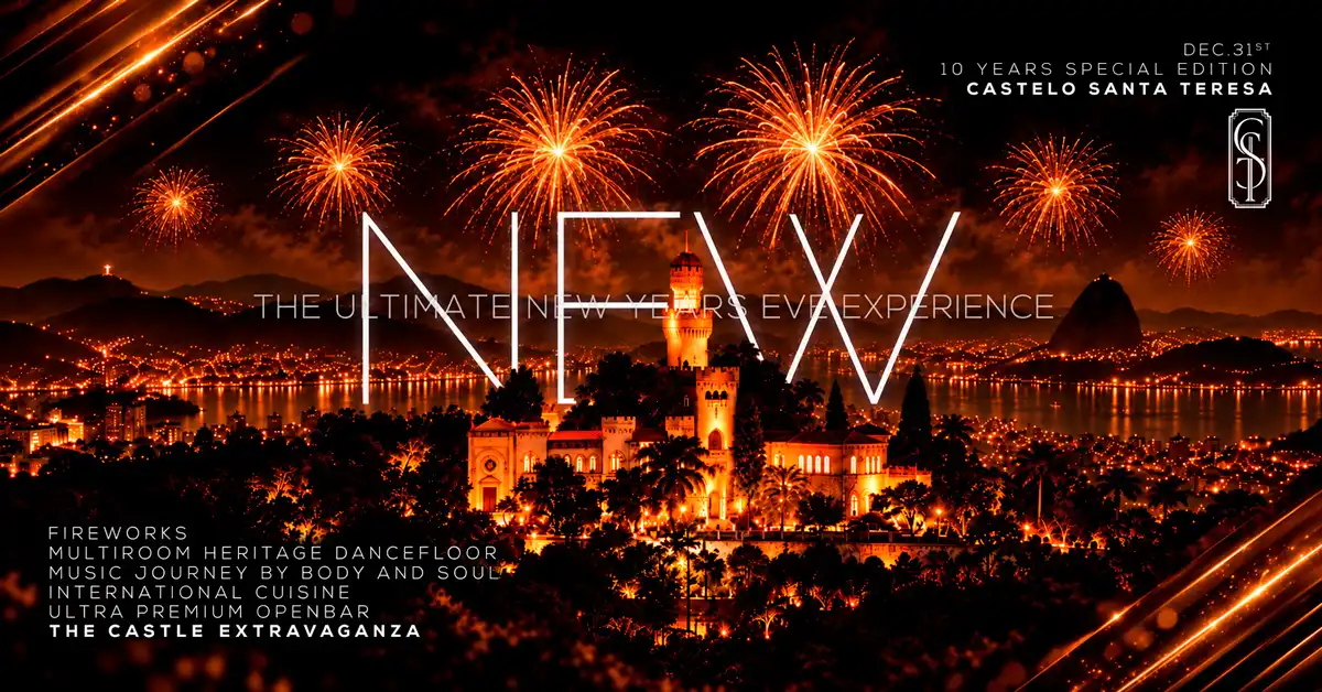 NEW 27 Réveillon 2027 Castelo Santa Teresa