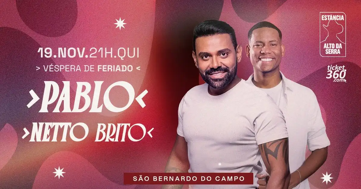 Pablo e Netto Brito