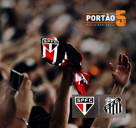 PIZZARIA PORTÃO 5– SPFC X SANTOS FC