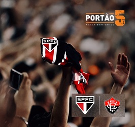 PIZZARIA PORTÃO 5– SPFC X VITÓRIA