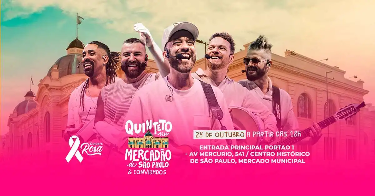 Quinteto no Mercadão de SP