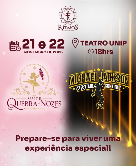 Suite Quebra-Nozes - O Reino dos Doces e Michael Jackson - O Ritmo Continua